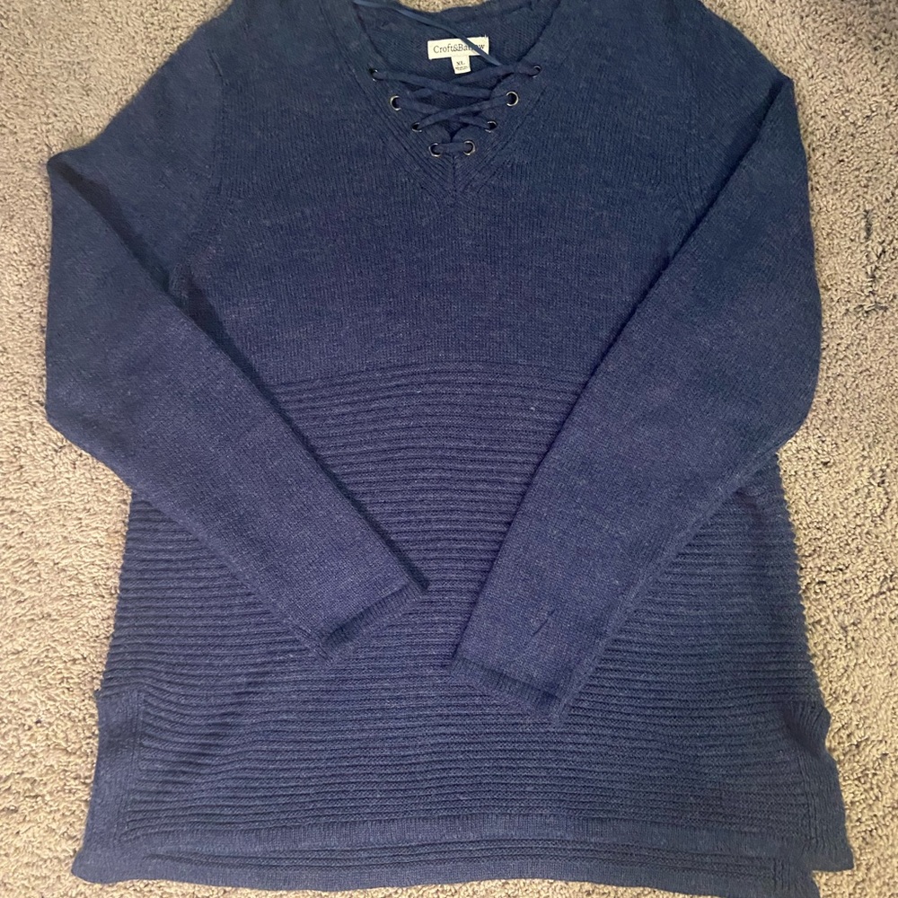 Navy blue sweater